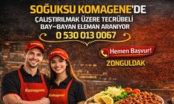 Zonguldak Soğuksu Komagene'de tecrübeli bay-bayan eleman aranıyor.