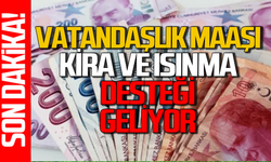 Vatandaşlık maaşı için geri sayım: Kira ve ısınma desteği geliyor!