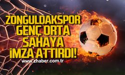 Zonguldakspor, genç orta sahaya imzayı attırdı