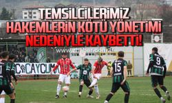 Temsilcilerimiz Hakemlerin kötü yönetimi nedeniyle kaybetti