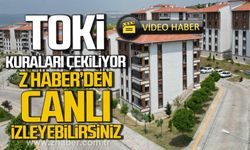 Zonguldak'ta TOKİ kuraları çekiliyor. Z HABER’den canlı izleyebilirsiniz.