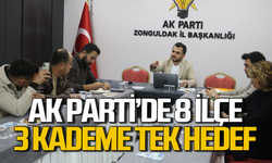 AK Parti’de 8 ilçe, 3 kademe, tek hedef