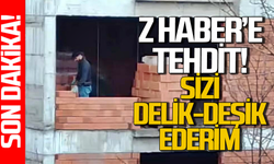 Z Haber'e tehdit: "Haber ve görüntüleri kaldırın sizi delik deşik ederim"