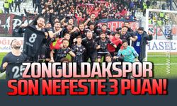 Zonguldakspor son nefeste 3 puan