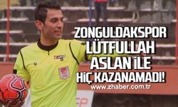 Zonguldakspor Lütfullah Aslan ile hiç kazanamadı