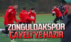 Zonguldakspor, Çayelispor hazırlıklarını tamamladı.