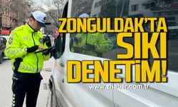 Zonguldak'ta ticari araçlara sıkı denetim