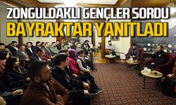 Alparslan Bayraktar Zonguldaklı gençlerin sorularını yanıtladı