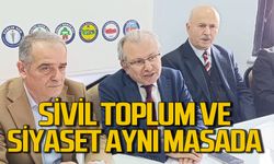 Siyaset ve sivil toplum örgütleri bir araya geldi