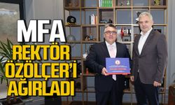 MFA, BEUN Rektörü Prof.Dr. İsmail Hakkı Özölçer'i ağırladı