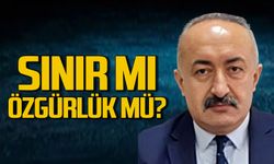 Sınır mı özgürlük mü?