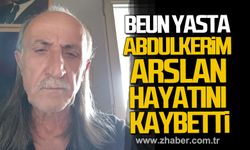 BEUN yasta. Abdulkerim Arslan hayatını kaybetti.