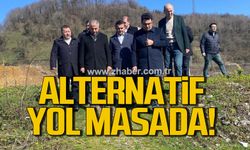 Alaplı'da alternatif yol projesi masada
