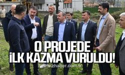 Devrek’te engelsiz yaşam merkezi için ilk kazı