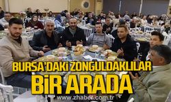 Bursa’da Zonguldaklılar iftarda buluştu, maden şehitleri anıldı