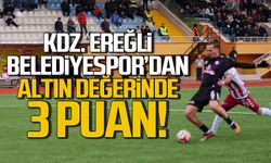 Ereğli Belediyespor’dan altın değerinde 3 puan