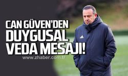 Can Güven’den duygusal veda mesajı