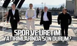 Çaycuma’da spor ve üretim yatırımlarında son durum ne?