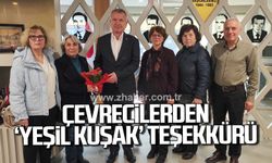 Çevrecilerden Kantarcı’ya “Yeşil Kuşak” teşekkürü