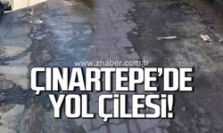 Çınartepe Mahallesi’nde yol çilesi: "1500 kişi her gün mağdur"