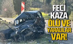 Otomobil hurdaya döndü: Ölü ve çok sayıda yaralı var!