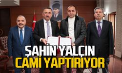Şahin Yalçın cami yaptırıyor