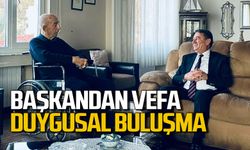 Zonguldak’ın efsane ismi Kenan Demir’e Tahsin Erdem’den vefa ziyareti
