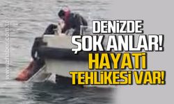 Denizde şok anlar. 57 yaşındaki kadın hareketsiz halde bulundu