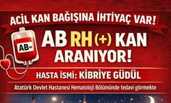 Kibriye Güdül için acil kan aranıyor