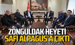 Zonguldak heyeti Diyanet İşleri Başkanı Safi Arpagus’a gitti