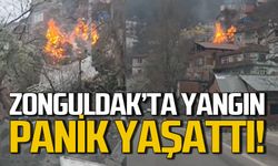 Zonguldak’ta yangın: Korku dolu anlar yaşandı