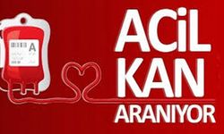 Acil kana ihtiyaç var!