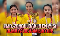 EMD, Cimnastikte Zonguldak’ın en iyisi olmaya devam ediyor