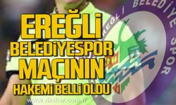 Kdz. Ereğli Belediyespor maçını Hakan Aktaş yönetecek!