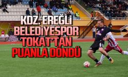 Ereğli Belediyespor Tokat’tan puanla döndü