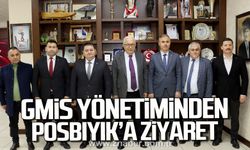 GMİS yönetiminden Halil Posbıyık'a ziyaret.