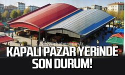 Gökçebey kapalı pazar yeri genişliyor