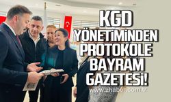 KGD Yönetiminden protokole Bayram Gazetesi