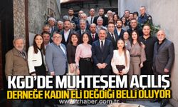 KGD'de muhteşem açılış: Derneğe kadın eli değdiği belli oluyor