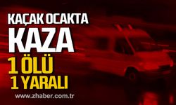 Zonguldak'ta kaçak ocakta kaza. 1 ölü, 1 yaralı