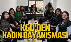 KGD’den kadın dayanışması: Güney Hacıbektaşoğlu’na ziyaret