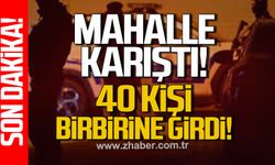 Kozlu’da gece yarısı: 40 kişilik kavga mahalleyi ayağa kaldırdı!