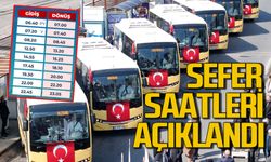 Zonguldak Belediyesi yeni sefer saatlerini açıkladı