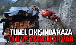 Yenice tünellerinde kafa kafaya çarpıştılar: Ölü ve yaralılar var