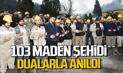 Armutçuk maden facisında hayatını kaybeden 103 maden işçisi dualarla anıldı.