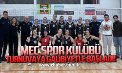 MEC Spor Kulübü turnuvaya galibiyetle başladı