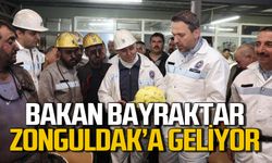 Alparslan Bayraktar Zonguldak’ta madencilerle buluşacak