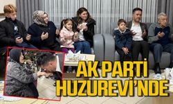 AK Parti Huzurevi’nde büyüklerin elini öptü