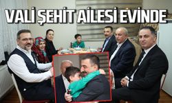 Vali Osman Hacıbektaşoğlu Yorulmaz ailesine misafir oldu