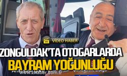 Zonguldak’ta otogarlarda bayram yoğunluğu.